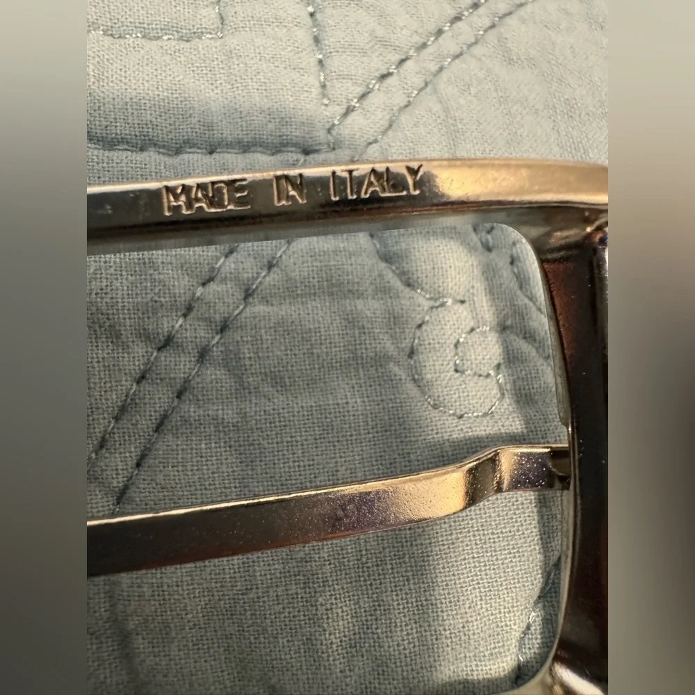 Unisex Italian Navy Leather Belt